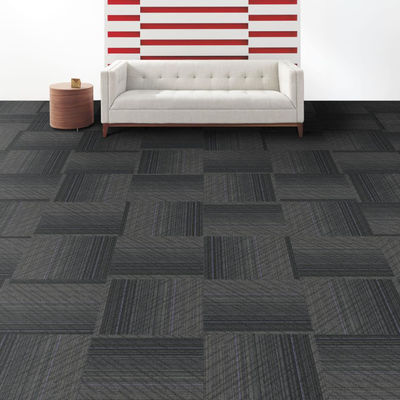 Loop Pile Nylon Fibre Carpet 50x50 Anti Static Modern Carpet Tiles