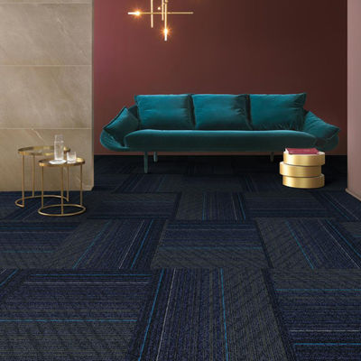 Loop Pile Nylon Fibre Carpet 50x50 Anti Static Modern Carpet Tiles