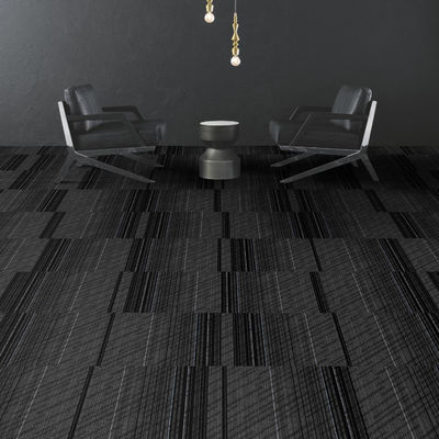 Loop Pile Nylon Fibre Carpet 50x50 Anti Static Modern Carpet Tiles