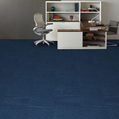 Anti Static Loop Carpet Tiles 50x50 Cm High Low Polypropylene Carpet Tile