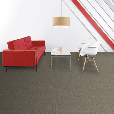 Anti Static Loop Carpet Tiles 50x50 Cm High Low Polypropylene Carpet Tile