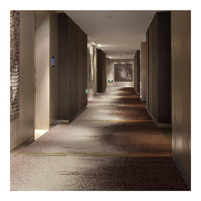 Tufted Nylon Printed Carpet Roll For Holiday Express Hotel Public Areas