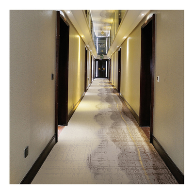 Tufted Nylon Printed Carpet Roll For Holiday Express Hotel Public Areas