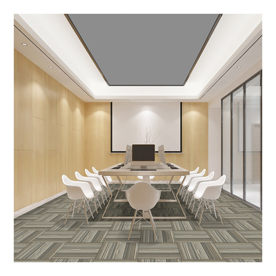 Modern PVC Backing Backing Carpet Tiles With Bfl Flame Retardant
