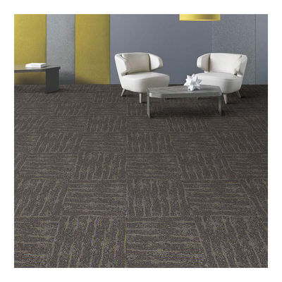 Jacquard Polypropylene Carpet Tiles With Bitumen Backing For Business