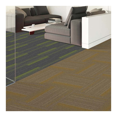 Bitumen Carpet Commercial Polypropylene Modular Carpet Tiles 5 Colors Available