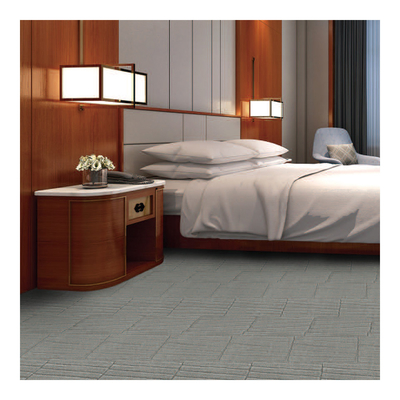 High-Low Loop Plain Commercial Broadloom Carpet Solution Dye INVISTA Nylon 66