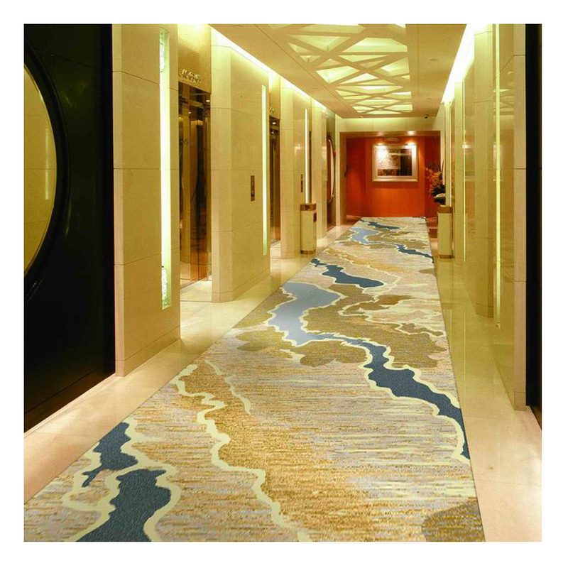 Hotel Room And Hallway Carpet Machine Flame Resistant Carpet Modern Design